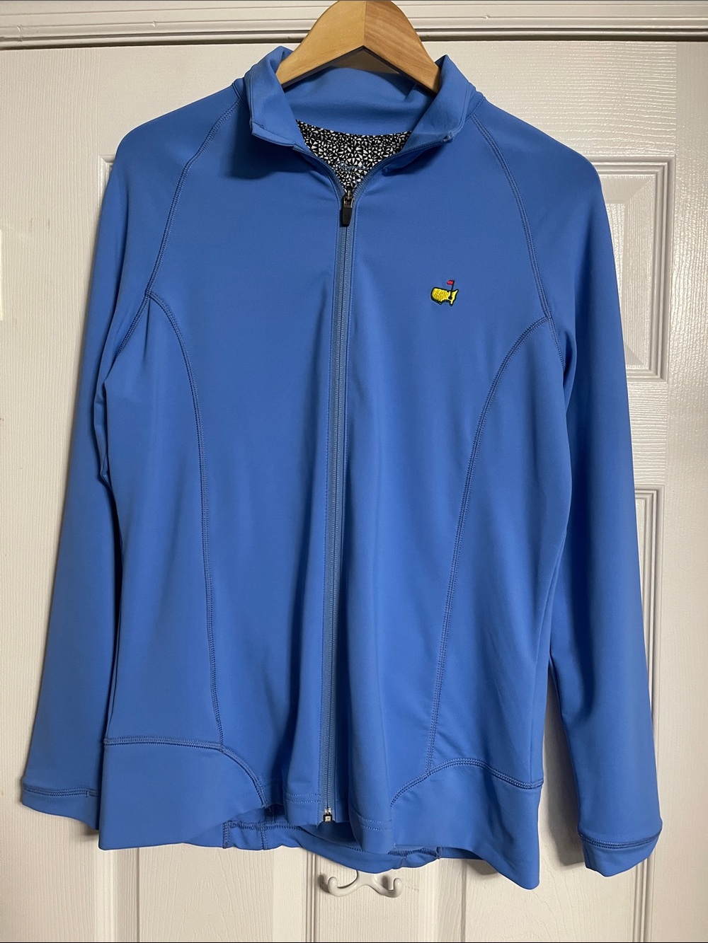 Magnolia Lane Masters Women’s  Light Blue Full-Zip Jacket Large
